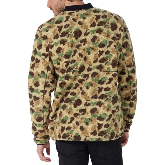 NWT Burton Full- Zip Fleece Jacket Duck Camo - Picture 2 of 3